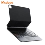 Mcdodo KB-7191 Keyboard PU Leather Magnetic Case Portable V5.2 Smart Case with Keyboard English Layout for iPad Air 13 inch - Black product image