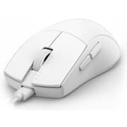 Redragon M724W Wired Gaming Mouse, 42G Ultra-Light 12,400 Max DPI Optical Gaming Mouse with 5 Programmable Buttons, Ergonomic Natural Grip Build, Software Supports DIY Keybinds & DPI - White product image