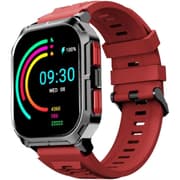 HiFuture ULTRA 3 Bluetooth Calling Smart Watch, 2.0-inch IPS Display, IP68 Waterproof, 24/7 True heart rate & Blood oxygen sensor (the fifth generation), Up to 7 days daily use, 100+ Sports Mode - Red product image