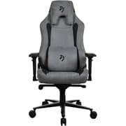 Arozzi Vernazza Supersoft Upholstery Material has a Unique Velvety Texture That is Fluid-Repellant & Breathable Memory Foam Lumbar Support 4D Armrest - Anthracite product image