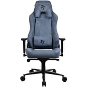 Arozzi Vernazza Soft Fabric Gaming Chair Multi-Dimensional Armrests Rocking & Lock-Tilt Function Adjustable Height & Backrest 3D Armrests - Blue product image