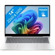 HP OmniBook X 14 (2024) 14-FE1003 Next Gen AI PC NEW Snapdragon X Plus 8-Cores AI-Powered w/ Long Battery Life & IPS 2.2K Touch Screen , Glacier Silver product image