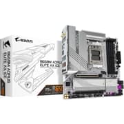 GIGABYTE B650M Aorus Elite AX Ice Micro ATX AM5 Motherboard, AMD B650 Chipset, 4x DDR5 DIMM Slots, Up to 256GB Max Memory, 1x PCIe 4.0 x16 Slot, 2x M.2 Slots, White product image