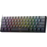 Redragon FIZZ K617GGB Magnetic Switch Rapid Trigger Gaming Keyboard, 60% Wired Mechanical Keyboard w/ 8k Hz Polling Rate(0.1ms), Hyper-Fast 0.2mm Actuation Custom Switch Adjustable via Software - Misty Grey product image