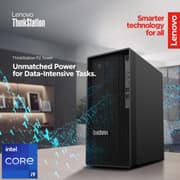 Lenovo ThinkStation P2 Tower Workstation (2024) 14Gen Intel Core i9 24-Cores Uncompromising Performance, Unbeatable Value w/ Upgradable Graphic Card & 3 Years Warranty - Black product image