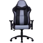 Cooler Master Caliber R3 Gaming Chair Adjustable Lumbar Support, 180° Reclining, Reinforced Steel Frame, Memory Foam, Breathable PU, Class 4 Gas Lift, 2D Armrests, Black product image