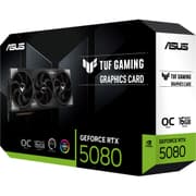ASUS TUF Gaming Nvidia GeForce RTX 5080 16GB GDDR7 OC Edition PCI-Express 5.0 DLSS 4.0 Video Card product image