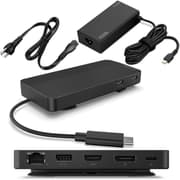 Lenovo USB-C Dual Display Travel Dock (1 DP 1.4 & 1 HDMI 2.0) up to 65W Charging for Laptop (100W Power Adapter Included) Support Dual 4K Display product image