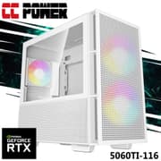 CC Power 5060TI-116 Gaming PC NEW 9Gen AMD Ryzen 9 7900X 12-Cores w/ Nvidia RTX 5060TI 8GB DDR7 & DDR5 Memory & Advanced Air Cooler product image