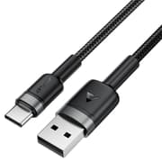 ACEFAST C22-04 USB-A to USB-C charging data cable - Black product image