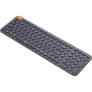 Baseus K01B Wireless Tri-Mode Keyboard (Bluetooth 5.0 & Wireless 2.4G) | Silent English Layout Keyboards - Grey product image