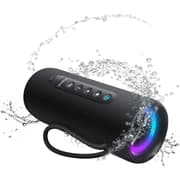 Baseus AeQur Series VO20 Bluetooth Speaker with Ambient RGB Light | BT 5.3, 15H Playtime, 15W Loud Stereo Sound, Deep Bass - Black product image