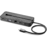 HP Travel Dock USB-C Port Replicator (USB 2.0, USB 3.0, Ethernet, VGA, HDMI) - Black product image