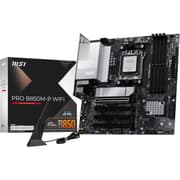 MSI PRO B850M-P WiFi 7 Micro ATX Supports AMD Ryzen 9000/8000 /7000 Processors, AM5 - DDR5 Memory Boost (8200+ MT/s OC), PCIe 5.0 x16 & 4.0 x16, M.2 Gen5, Wi-Fi 7, 5G LAN product image