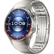 HUAWEI WATCH GT 6 Pro GPS 46mm Smart Watch, 1.47''AMOLED Touchscreen, up to 21 days battery life, Pro-level Cycling, 100+ Sports Mode, iOS & Android, ECG Analysis, All-day Health Monitoring, Titanium product image