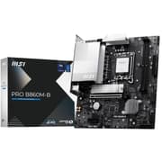 MSI PRO B860M-B mATX - Supports Intel Core Ultra Processors (Series 2), LGA 1851 - Direct 6 Phases, DDR5 Memory Boost (9066+ MT/s OC), PCIe 5.0 x16, M.2 Gen5, 5G LAN product image