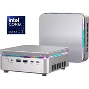 ACEMAGIC F3M (2025) Mini AI PC Barebone Intel Core Ultra 7 155H 16-Cores High-Performance Processor w/ Supporting up to 3 Displays & 2 Lan , Silver product image