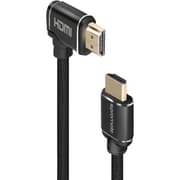 Promate PROLINK4K1-300 4K HDMI Audio Video Cable, High Definition Right Angle, 24K Gold Plated Connector, 3 Meter Length, Black product image