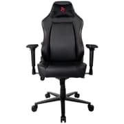Arozzi Primo Premium PU Leather Gaming Chair Office Chair with Recliner Swivel Tilt Rocker Adjustable Height 4D Armrests Neck Pillow and Built-in Lumbar Adjustment - Black with Red Accents product image