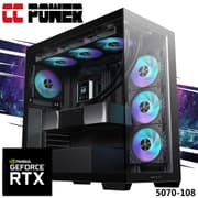 CC Power 5070-108 Gaming PC NEW 9Gen AMD Ryzen 9 9950X 16-Cores w/ Nvidia RTX 5070 12GB DDR7 w/ DDR5 Memory & Liquid Cooler product image