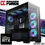 CC Power 5070TI-103 Gaming PC 14Gen Intel Core i9 K-Series 24-Cores w/ Nvidia RTX 5070 TI 16GB & Liquid Cooler product image