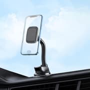 WiWU CH-018 Magnetic Flexible Spiral Suction Cup Design Car Phone Holder - Black product image