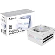 GIGABYTE AORUS ELITE P850W 850W 80+ Platinum Modular PCIe 5.0 Power Supply, Intel Form Factor ATX 12V v3.0, 850W Capacity, 120mm FDB Fan, 60-50 Hz Input Frequency, Ice product image