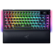 Razer BlackWidow V4 PRO 75% Mechanical Gaming Keyboard, Orange Tactile Mechanical Switch Gen-3, Command Dial, English US Layout, Detachable Type-C Cable, Black product image