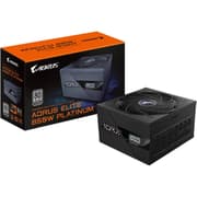 GIGABYTE AORUS ELITE P850W 850W 80+ Platinum Modular PCIe 5.0 Power Supply, Intel Form Factor ATX 12V v3.0, 850W Capacity, 120mm FDB Fan, 60-50 Hz Input Frequency, Black product image
