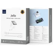 WIWU Jello Wi-U030 GaN Fast Charger USB-C 20W Adapter + Type-C Cable - White product image