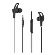 WiWU EB309 3.5mm Wired Earphone - High Quality Sound, HD Call, Comfortable to Wear 1.1m - Black product image