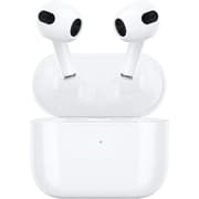 WiWU Airbuds 3 SE True Wireless Earbuds, 3rd Gen Bluetooth Earphones, HIFI Sound, MagSafe & USB-C Charging, Long Battery Life, Spatial Audio, Anti-Fingerprint Silicone Case, Noise Isolation UP to 40 Hours Standby Power- White product image