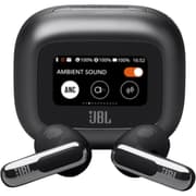 JBL Live Flex 3 Wireless Earbud Headphones, True Adaptive Noise Cancelling, High Resolution Signature Sound, BT 5.3, 50H Battery Life, IP54 Waterproof, Open-Back Stick Design, Black product image