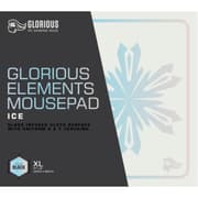 Glorious Elements Mousepad - XL Mouse Pad - Glass Infused Flexible Cloth Computer Desk Pad for Speed Gaming 430X380X4MM (ICE) product image