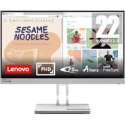 Lenovo L22e-40 Ultraslim 21.5" Full HD 75Hz Anti-Glare Natural Low Blue Light AMD FreeSync w/ VGA & HDMI Interface - Cloud Grey product image
