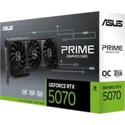 ASUS The Prime GeForce RTX™ 5070 OC Edition 12GB GDDR7 Graphics Card (PCIe® 5.0, 12GB GDDR7, HDMI®/DP 2.1, 2.5-Slot, Axial-tech Fans, Dual BIOS) product image