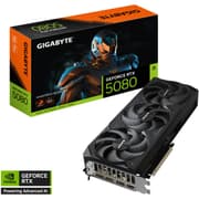 GIGABYTE GeForce RTX 5080 WINDFORCE OC SFF 16GB GDDR7 256-Bit Memory, 2670 MHz Core Clock, 30 Gbps Memory Clock, PCI Express 5.0, Black product image