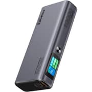 Promate Titan-130 Universal 20000mAh Ultra-Slim Portable Power Pack with 130W Power Delivery, Smart TFT LCD Screen, USB-A QC 3.0, Dual USB-C Input/Output Ports, and Over-Heating Protection product image