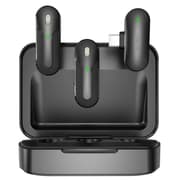 WiWU Wi-WM002 Wireless Microphone with ANC Noise Reduction, and Mute Function Low Latency, Plug and Play, up to 30m Type-C product image