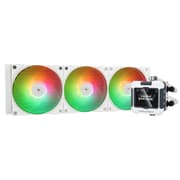 Thermalright Frozen Warframe 360 White ARGB CPU Water Cooler 360° AIO Cooling, 320x240 IPS Resolution, LCD Display, Liquid CPU Cooler for AMD/Intel product image