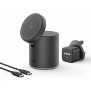 Anker 623 Magnetic Wireless Charger (MagGo), 2-in-1 Wireless Charging Station with 20W USB-C Charger, For iPhone 13/12 Series, AirPods Pro - Gray product image