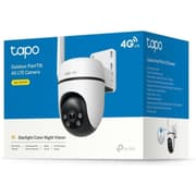 Tp-Link Tapo C501GW Pan/Tilt 4G LTE Outdoor Security Camera, No Wi-Fi Needed, 1080P Full HD, 360° Motion Tracking, No Monthly Fee, AI Detection, Starlight Colour Night Vision, Dual Mode 4G SIM card or PoE product image