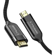 Mcdodo CA-7180 High Speed Braided Nylon HDMI 2.0 Cable, Full HD 1080p, HDR, HDCP 2.2,4K UHD 2160p, for PS3 PS4 Xbox One 360 HDTV Apple TV, 2m - Black product image