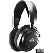 SteelSeries Arctis Nova 7 Wireless Multi-System Gaming & Mobile Headset, Nova Acoustic System, 2.4GHz & Simultaneous Bluetooth, 38Hr Battery, USB-C, ClearCast Gen2 Mic, PC, PlayStation, Black product image