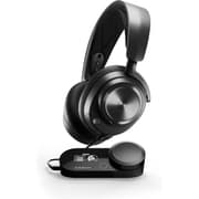 SteelSeries Arctis Nova Pro Multi-System Wired Gaming Headset, Built In Microphone, 38 Ohm Impedance, 10-40000Hz Frequency Response, Clear Cast Gen 2 Mic, For PC / PS5 / PS4, Black product image