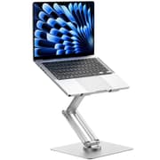 WiWU S801 Ergonomic Aluminium Alloy High Adjustable & Rotative Foldable Laptop Stand product image