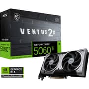 MSI GeForce RTX 5060 Ti 16G VENTUS 2X OC PLUS 16GB GDDR7 128-Bit Memory, 2602 MHz Boost Clock, 28 Gbps Memory Speed, 4608 CUDA Cores, PCI Express Gen 5 product image