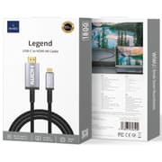 WiWU WI-C049 Legend USB Typye-C TO HDMI 4K \ 60Hz Cable - Black product image