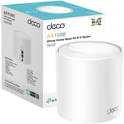 TP-Link Deco X10 Whole Home Mesh WiFi 6 System AX 1500Mbps AI-Driven, Coverage up to 2100ft², WiFi Extender Booster, Gaming & 4K, Easy Setup, Alexa & Google home (1Pack) product image