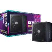 Cooler Master GX II 750W 750W 80+ Gold ATX 3.1 Full Modular 12VHPWR PCIe 5.0 Connector, Silent Fan | Zero-RPM product image